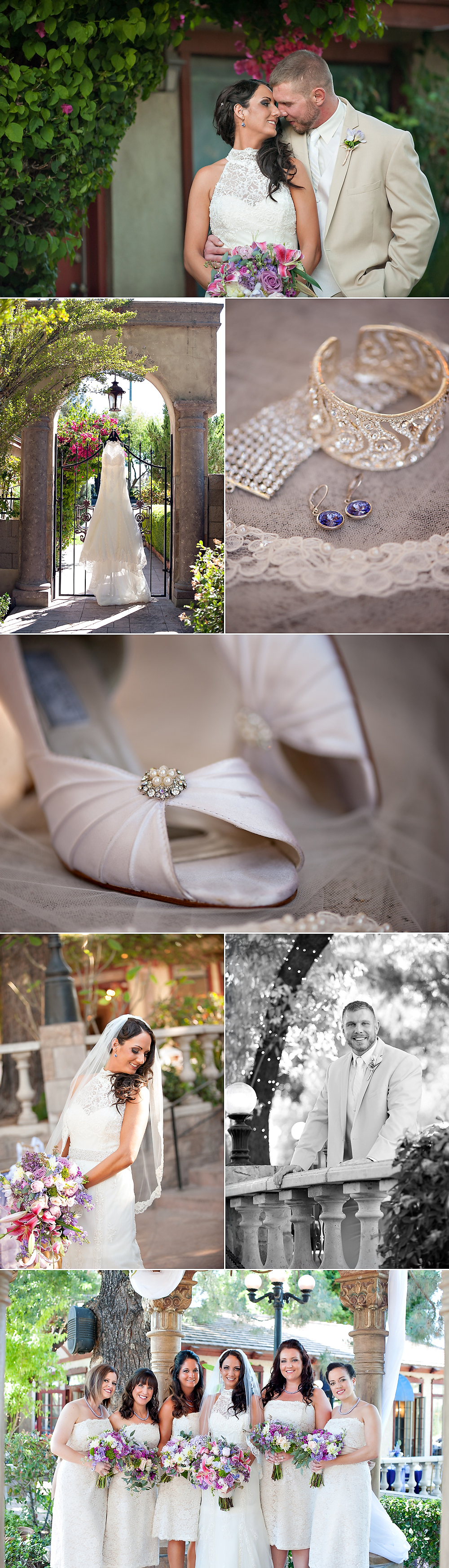 Wright House Wedding Photos Groom Bride Dress Tux Bridesmaids Arizona Photographer 
