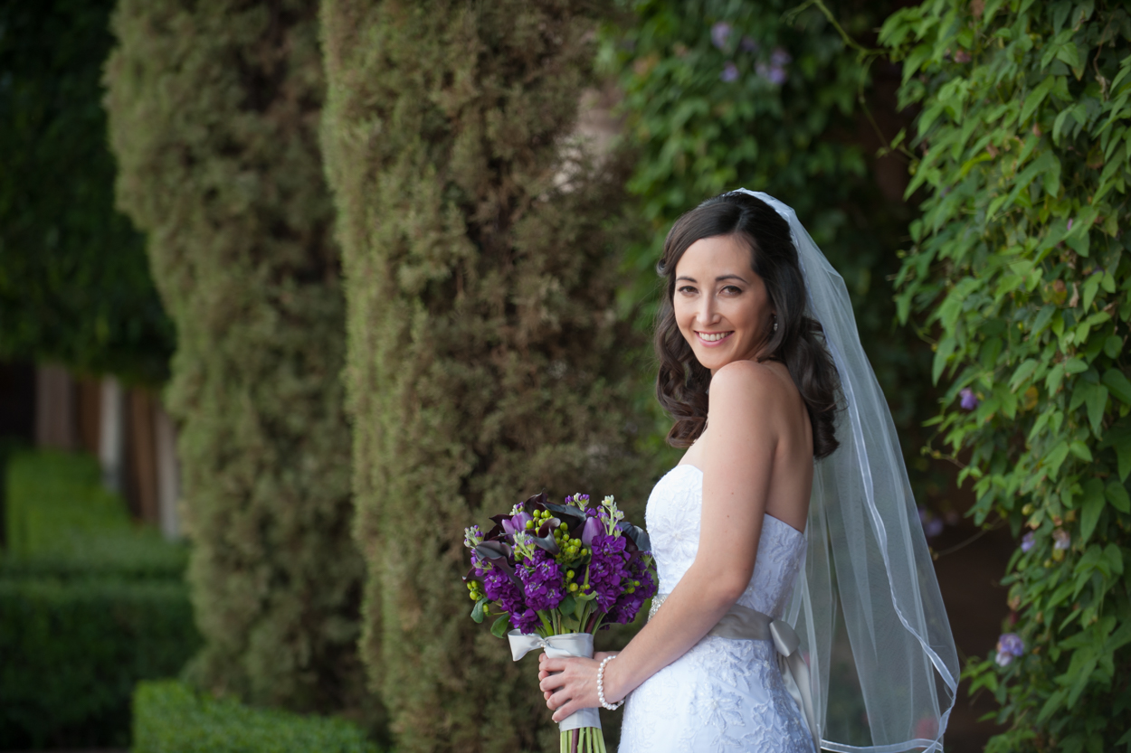 Villa Siena Wedding Bride Dress Bouquet Flowers Gilbert AZ Photographer