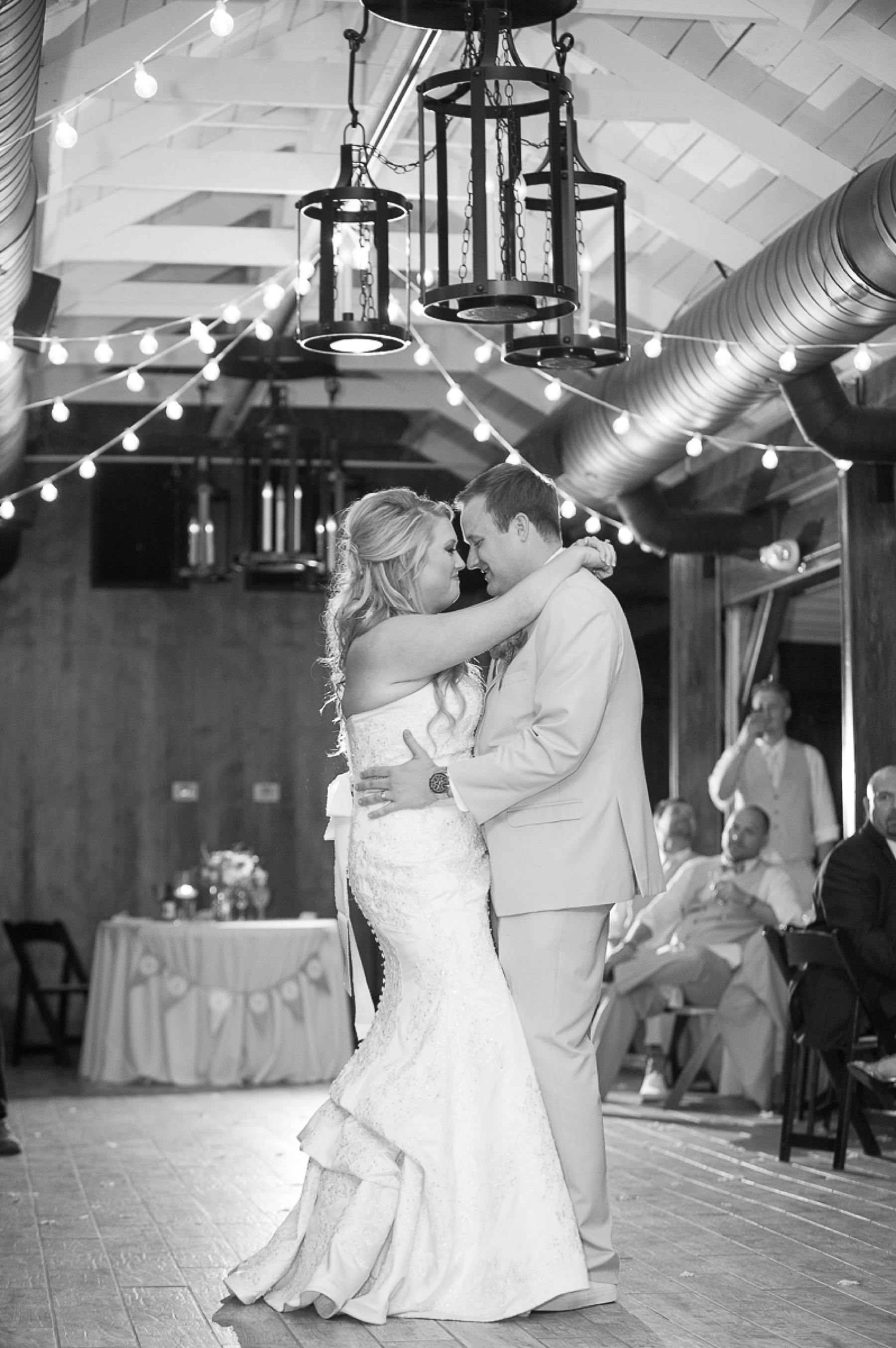 Windmill Winery Wedding Reception Bride Groom Romantic Dancing Phoenix Arizona Photo