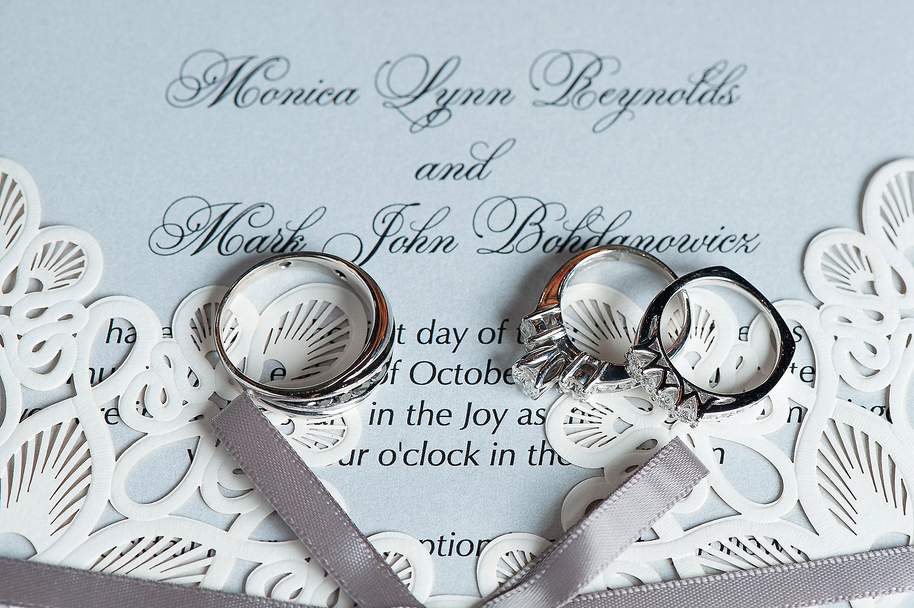 Villa Siena Wedding Invitation Jewlery Ring Photo