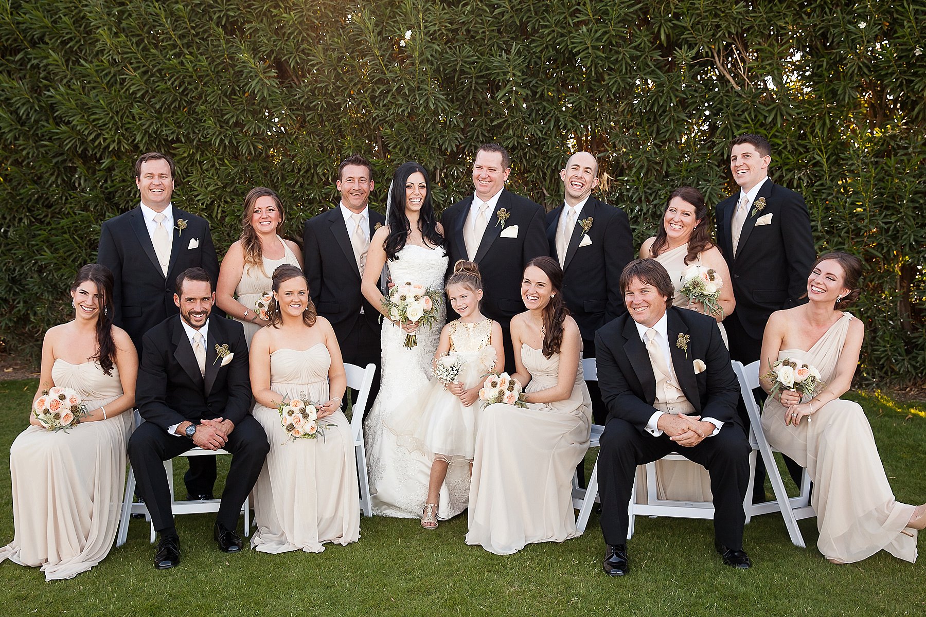 McCormick Scottsdale Wedding Bridal Party Arizona Photo