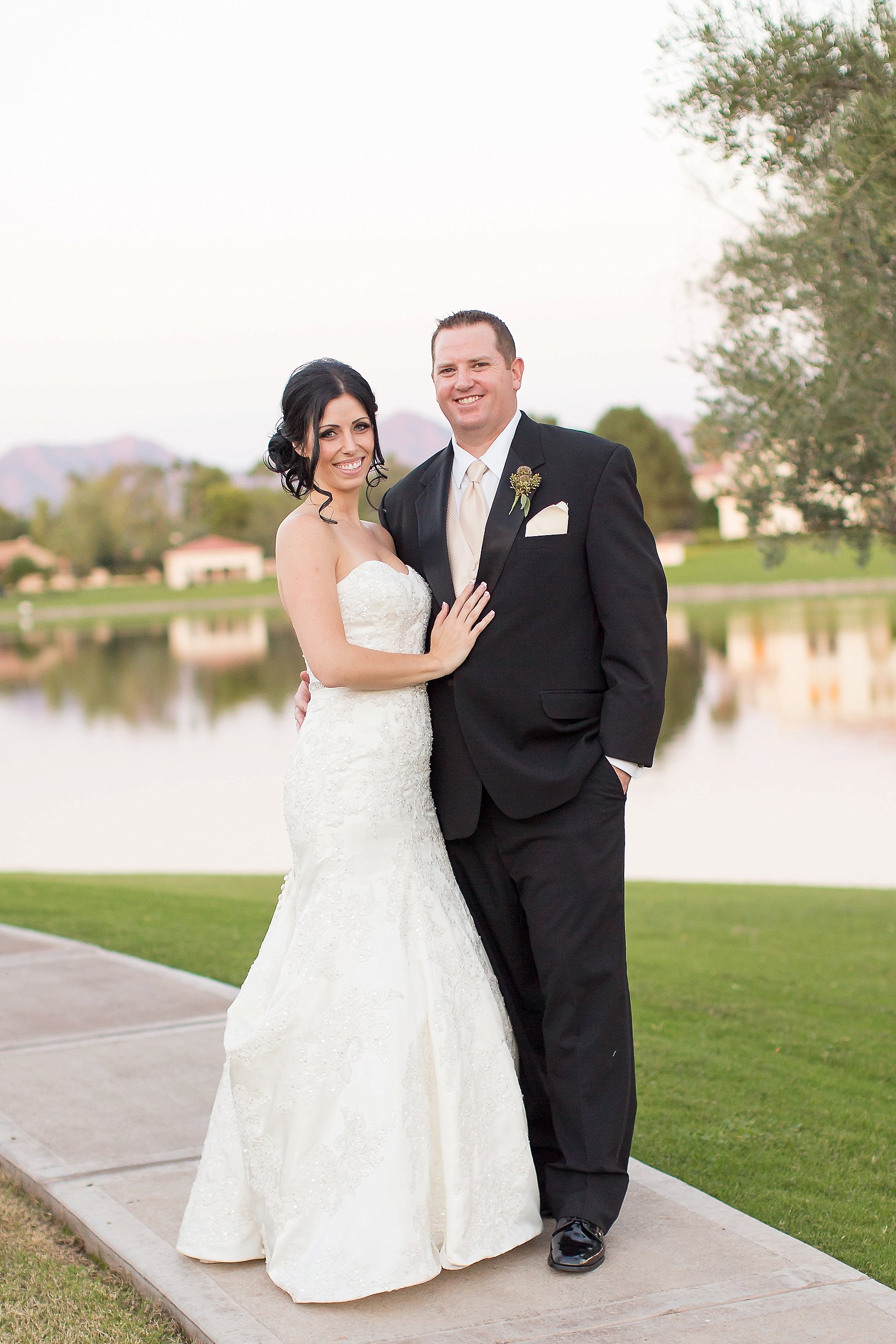McCormick Scottsdale Wedding Bride Groom Portrait Arizona Photo