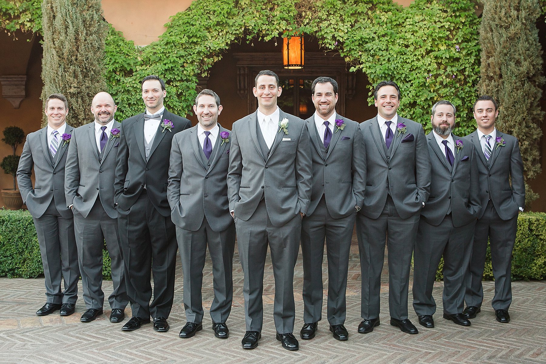 Villa Siena Wedding Groomsmen Gilbert Arizona Photo