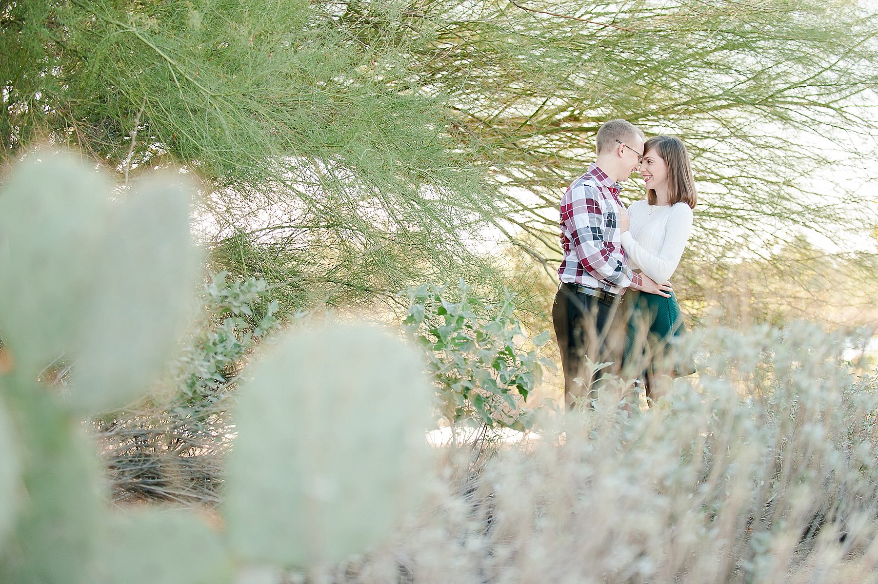 Romantic Anniversary Desert Couple Gilbert Arizona Photo