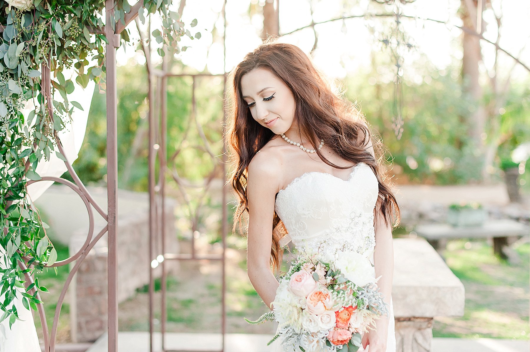 Secret Garden Wedding Bride Phoenix Arizona Photo
