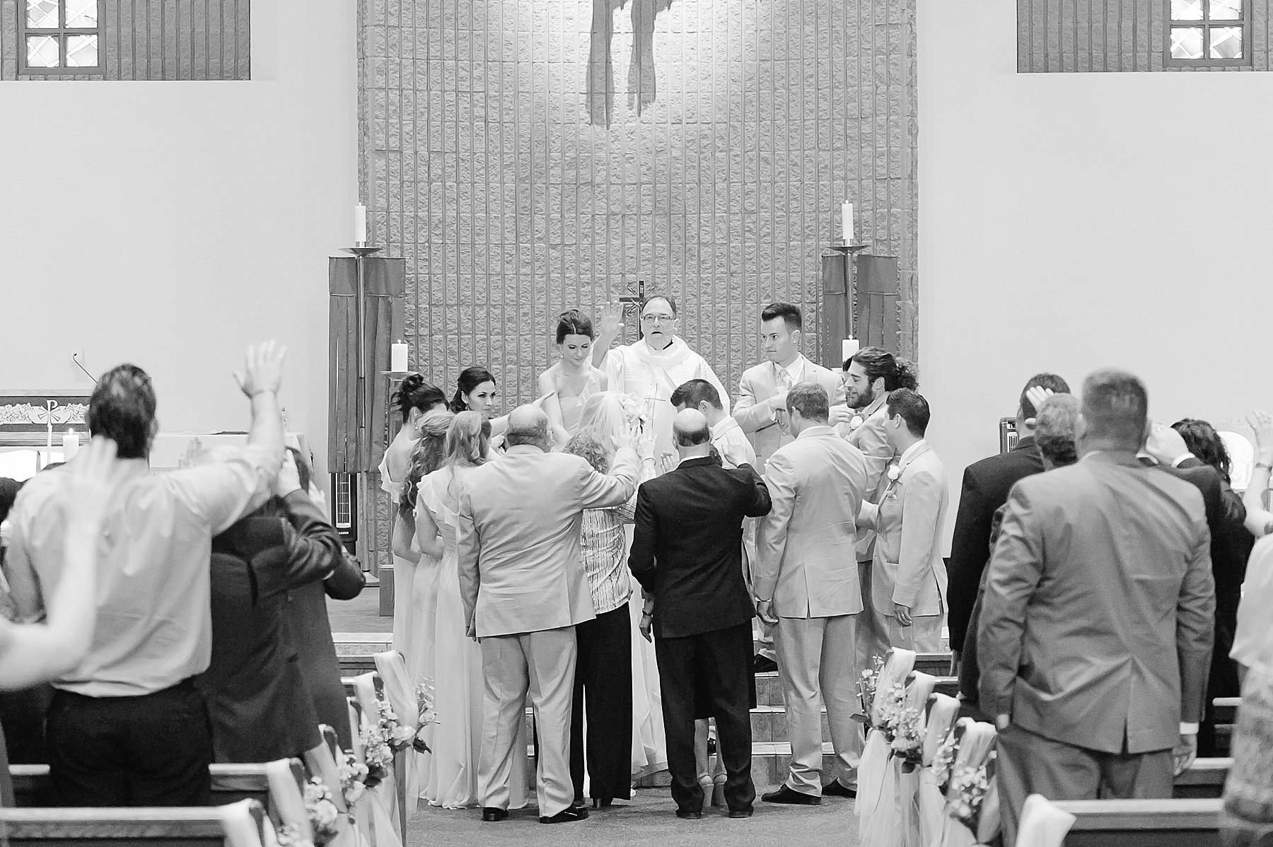 St Andrew the Apostle Church Wedding Ceremony Blessing Chandler AZ Photo