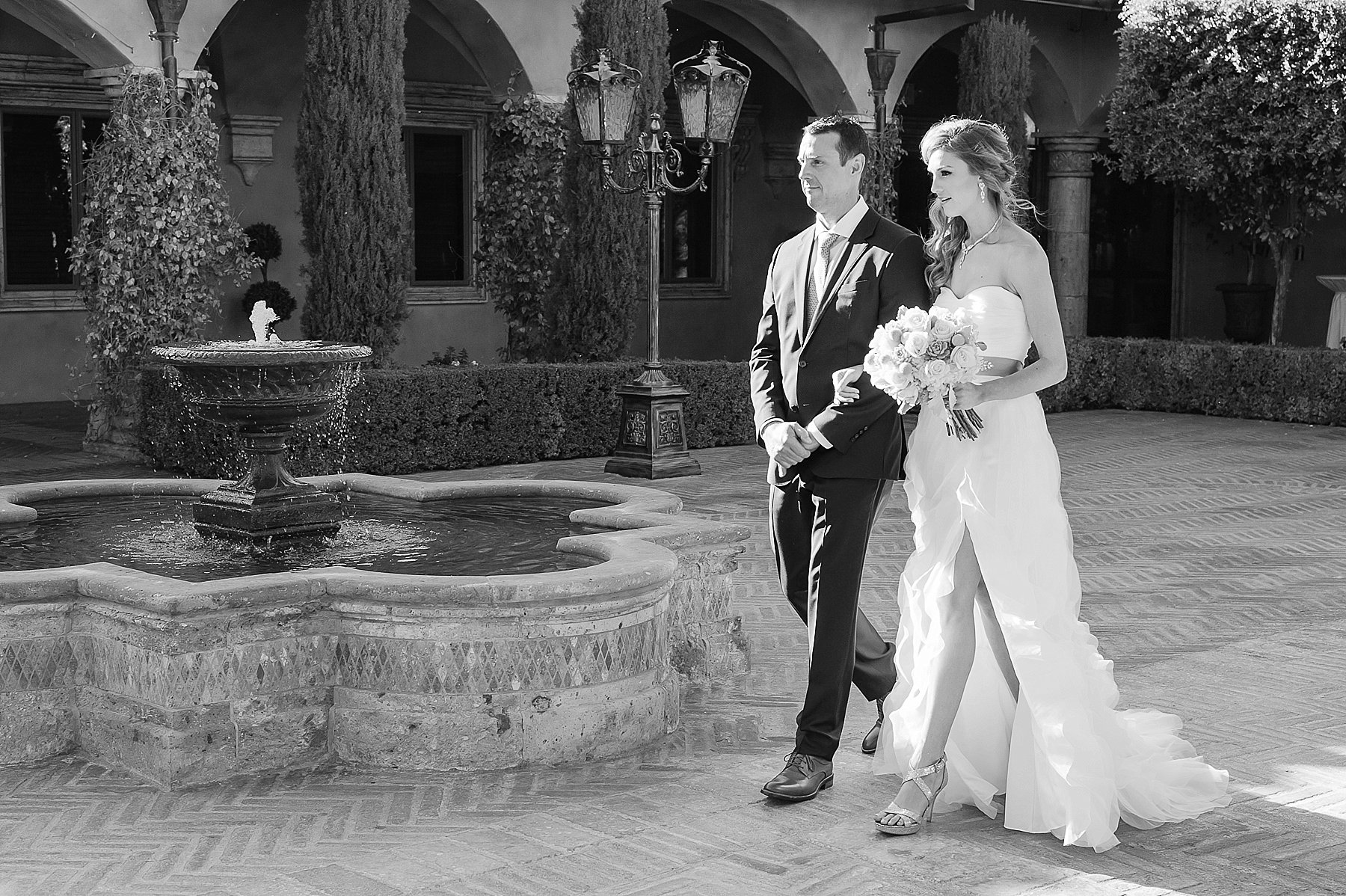 Villa Siena Wedding Father of Bride Gilbert AZ Photo
