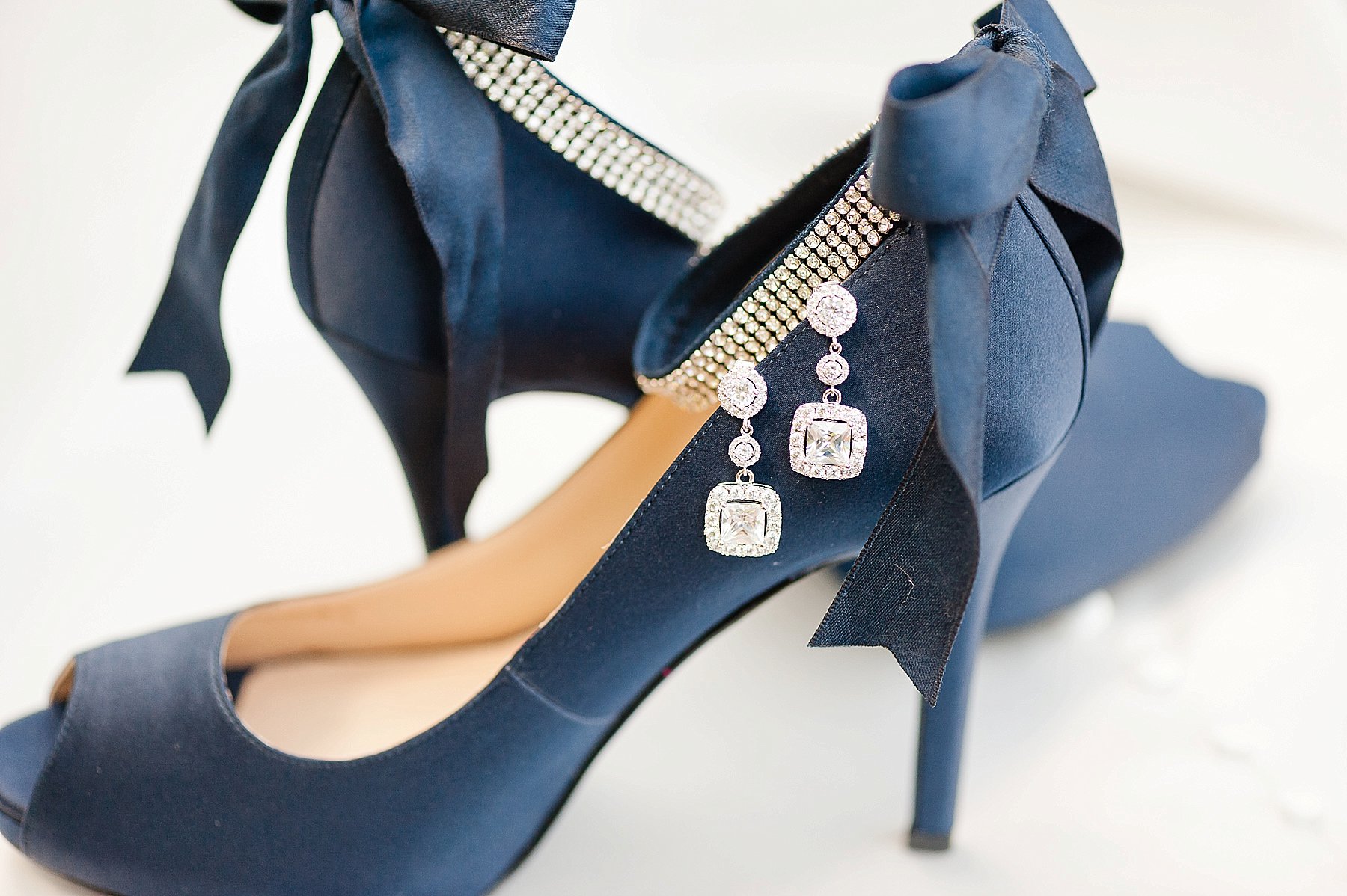 Navy and Gray Villa Siena Wedding Shoes Jewelry Gilbert AZ Photo
