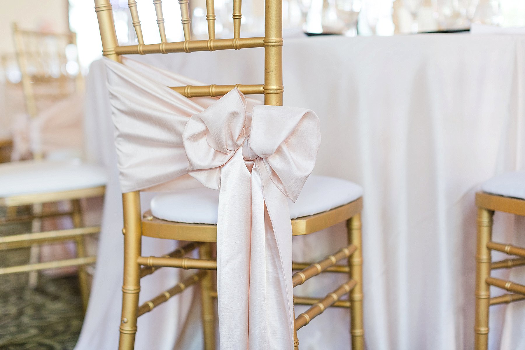 Secret Garden Wedding Reception Chair Tie Phoenix AZ Photo