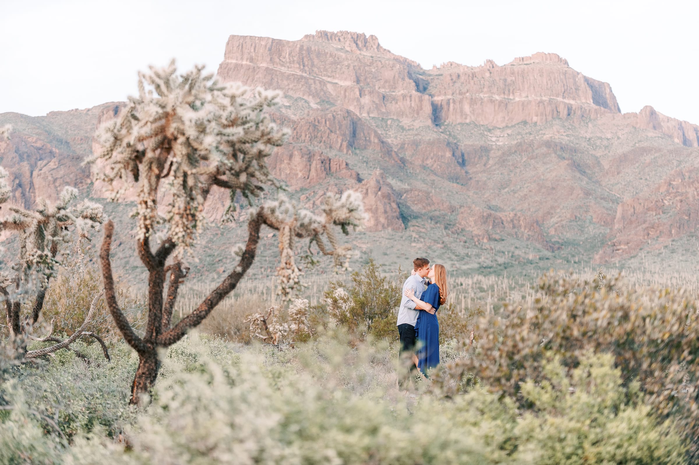 Superstition Mountain Engagement Photographers