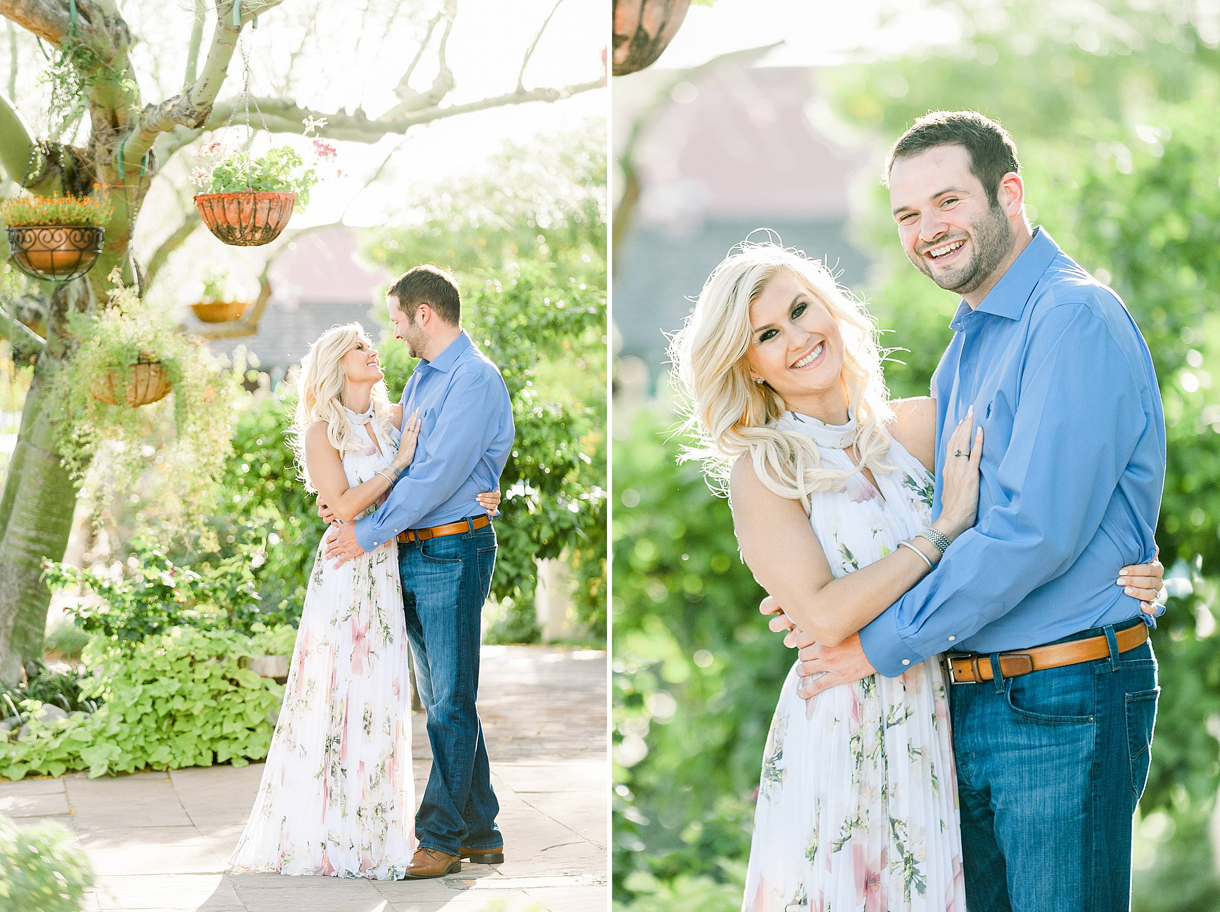 Romantic Old Town Engagement Photoshoot