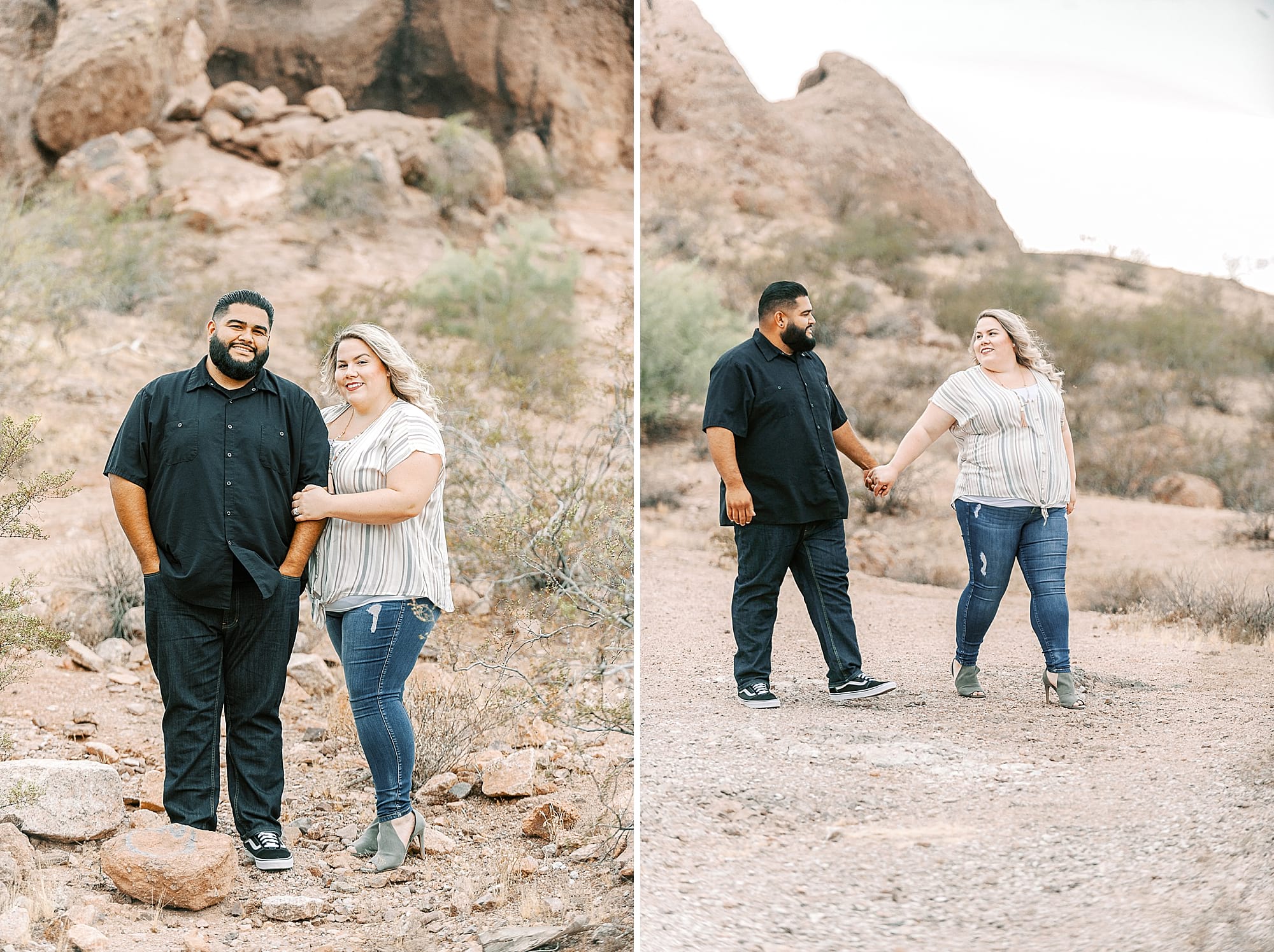 Papago Park Engagement Photos Phoenix Arizona Wedding Photographers