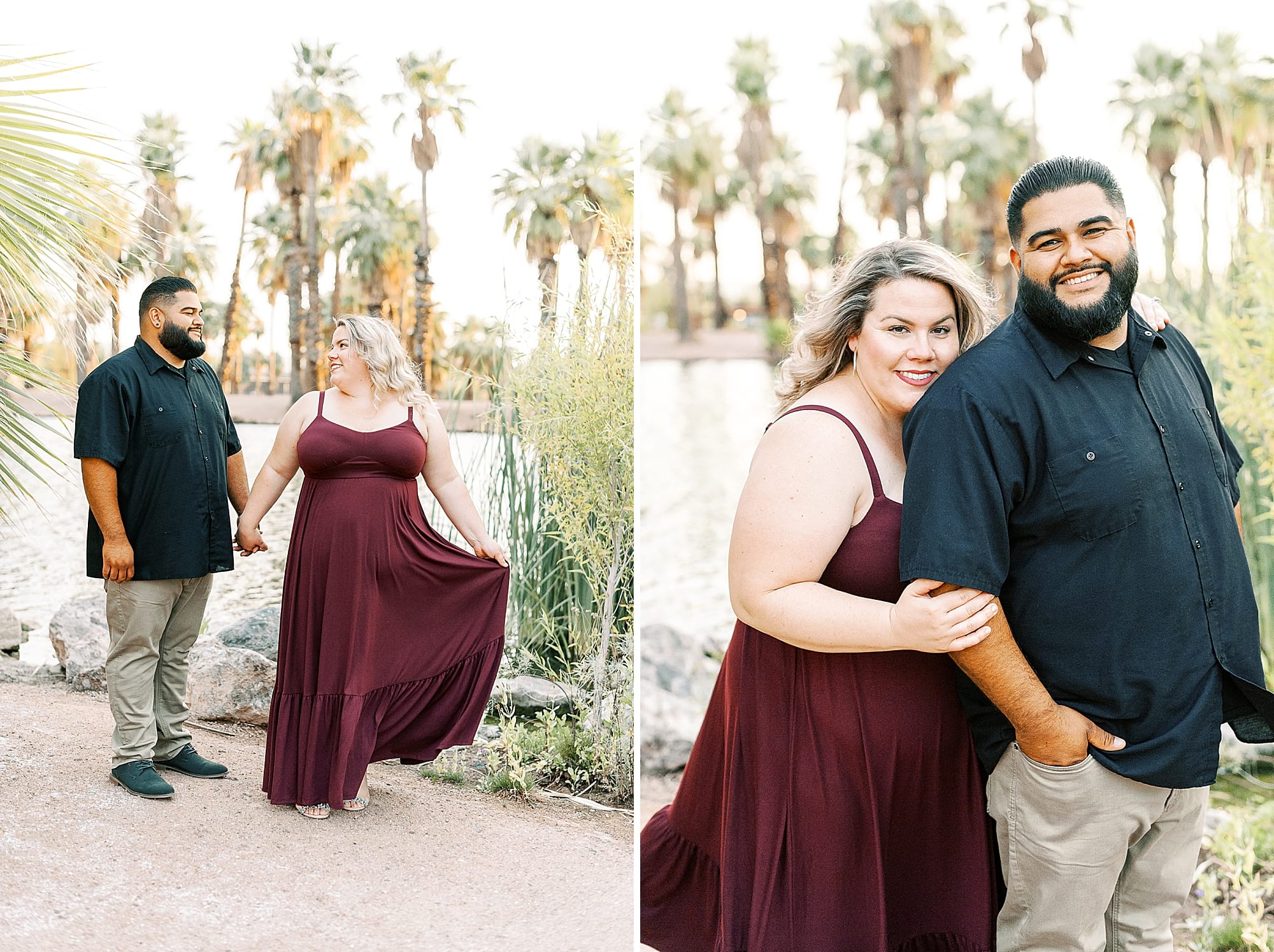 Papago Park Engagement Photos Phoenix Arizona Wedding Photographers