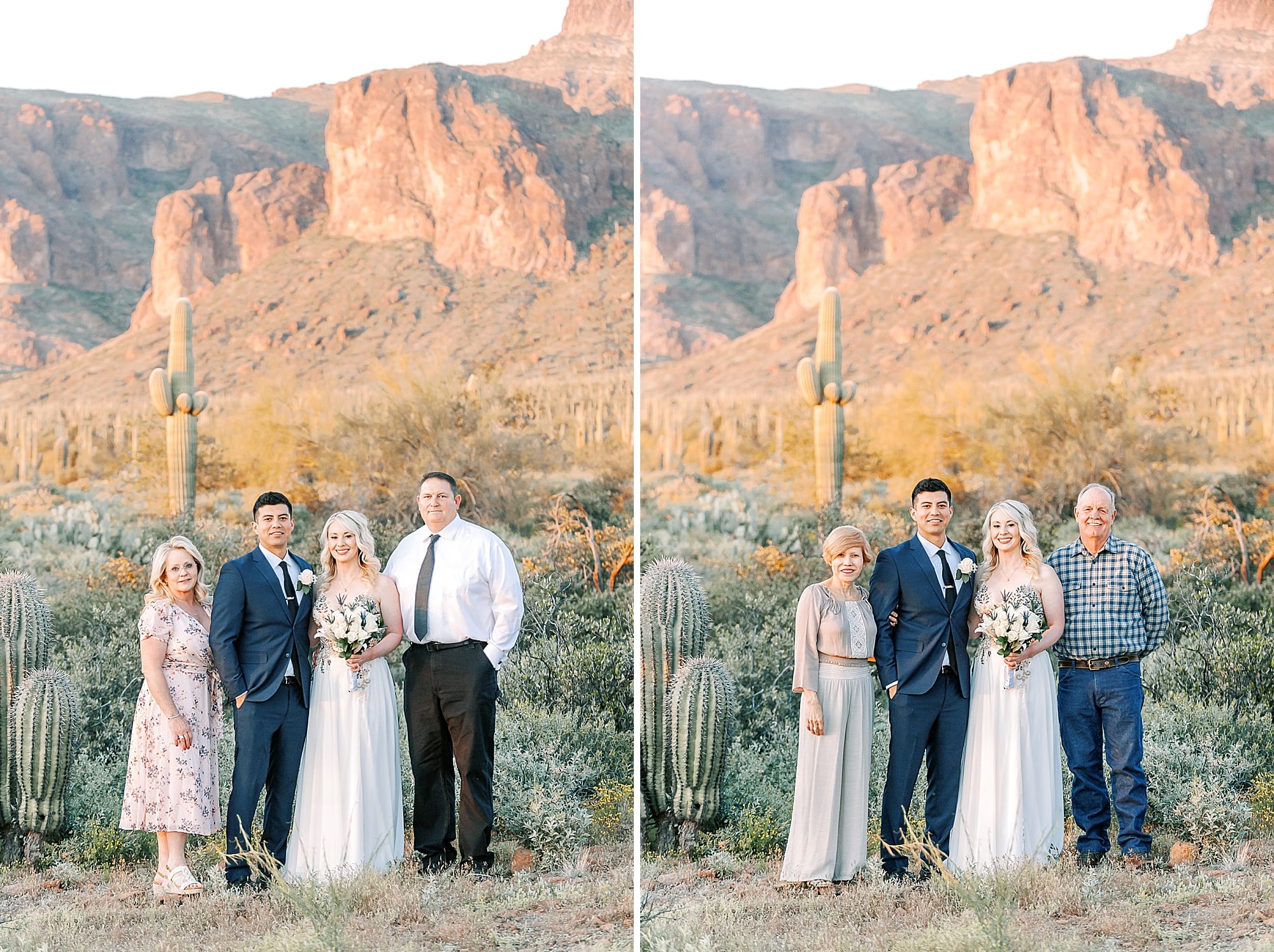 Superstition Mountains Family Photo Phoenix Arizona Wedding Photographer