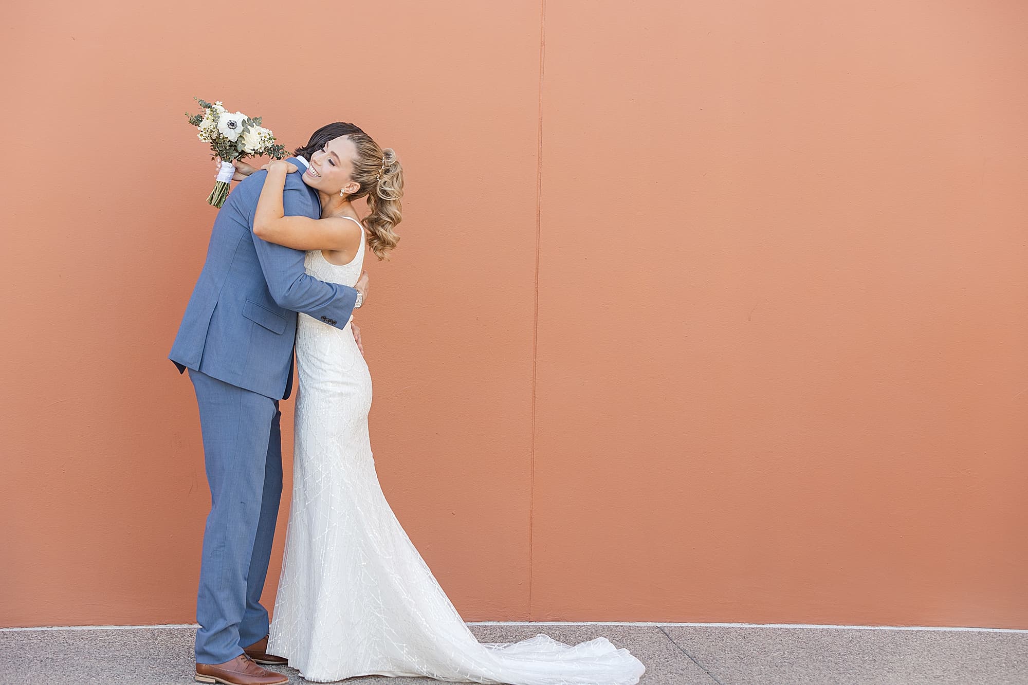 Old Town Scottsdale Wedding at Hotel Valley Ho First Look