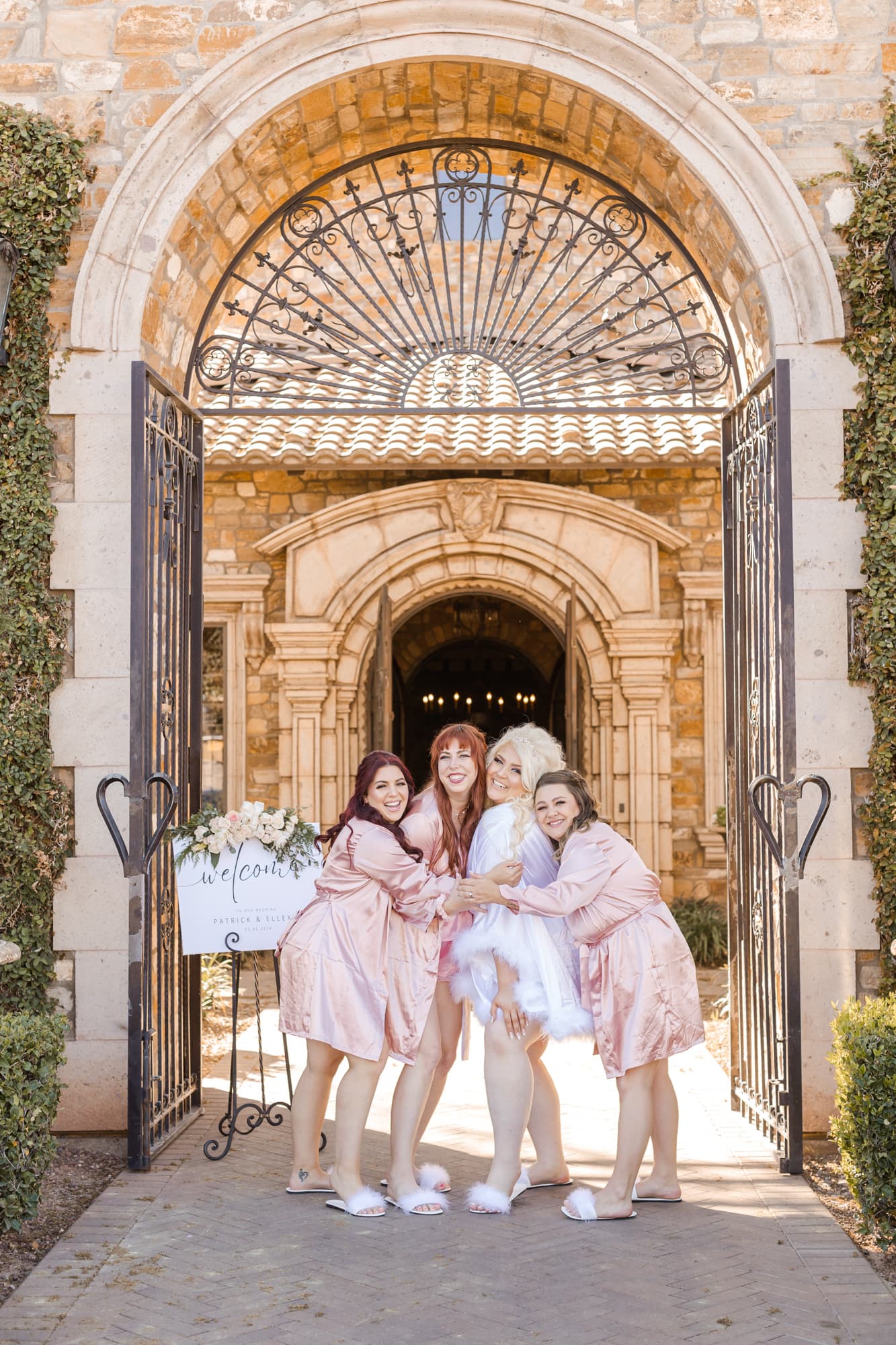 Elegant Soft Pink Wedding Villa Siena Phoenix Wedding Photographer