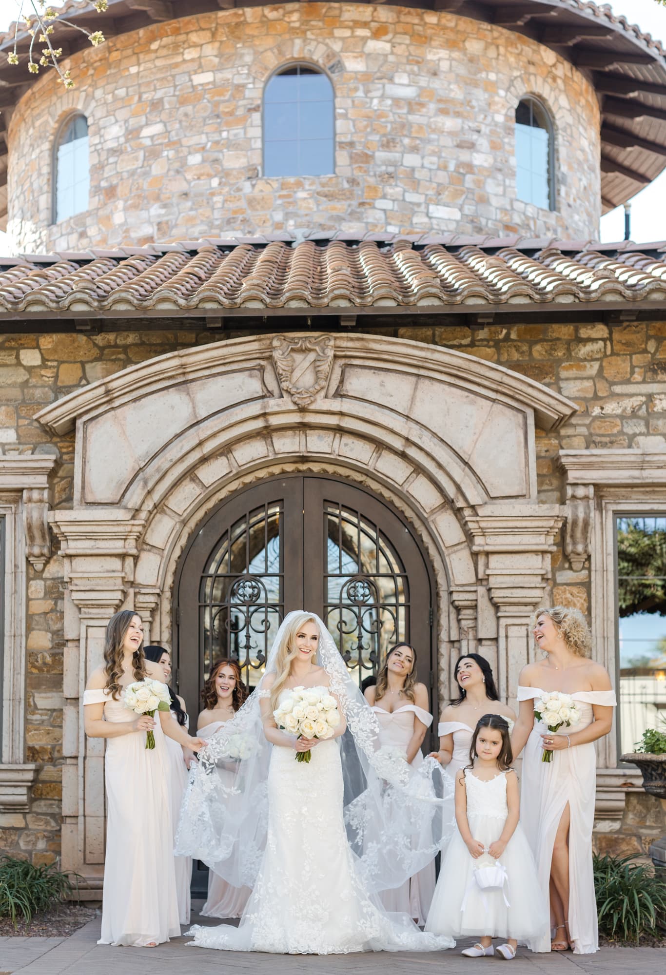 Classic Italian Themed Wedding Villa Siena Leslie Ann Photography