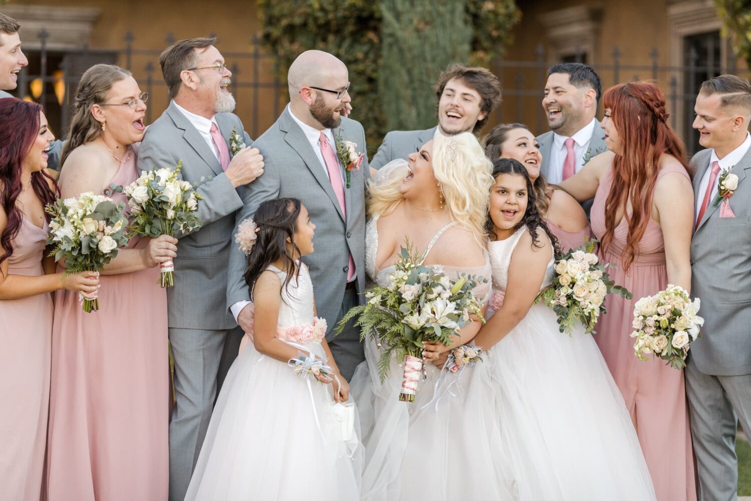 Elegant Soft Pink Wedding Villa Siena Phoenix Wedding Photographer