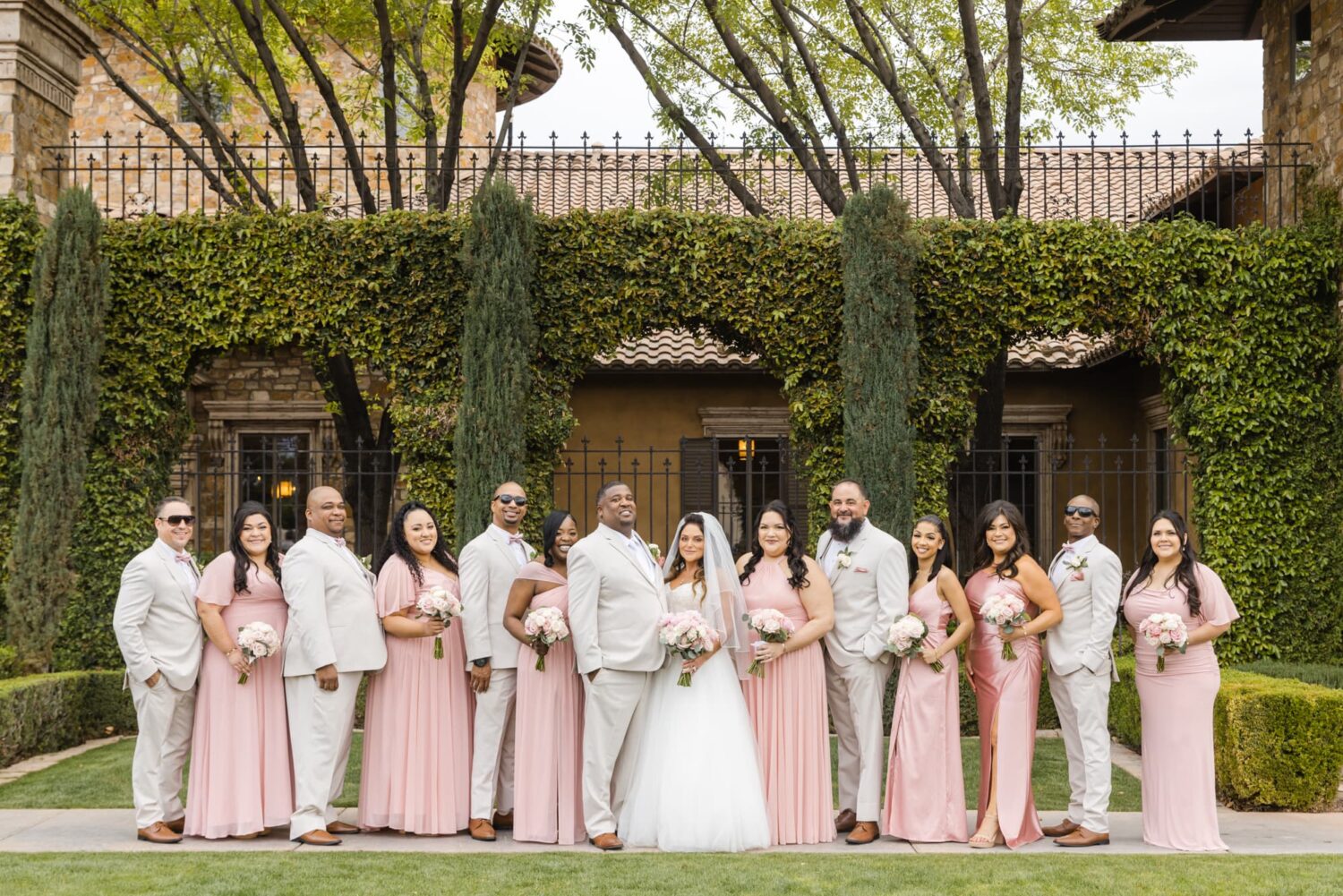 Pink Villa Siena Wedding Phoenix Wedding Photographer Leslie Ann Photography