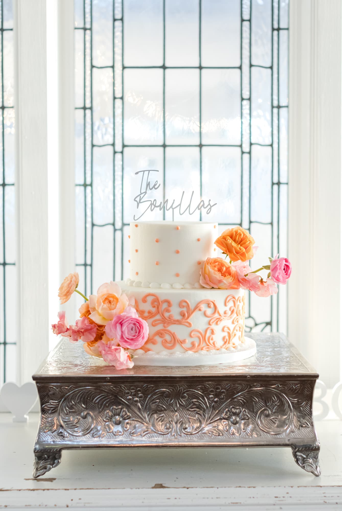 Spring Lindsay Grove Wedding Cake