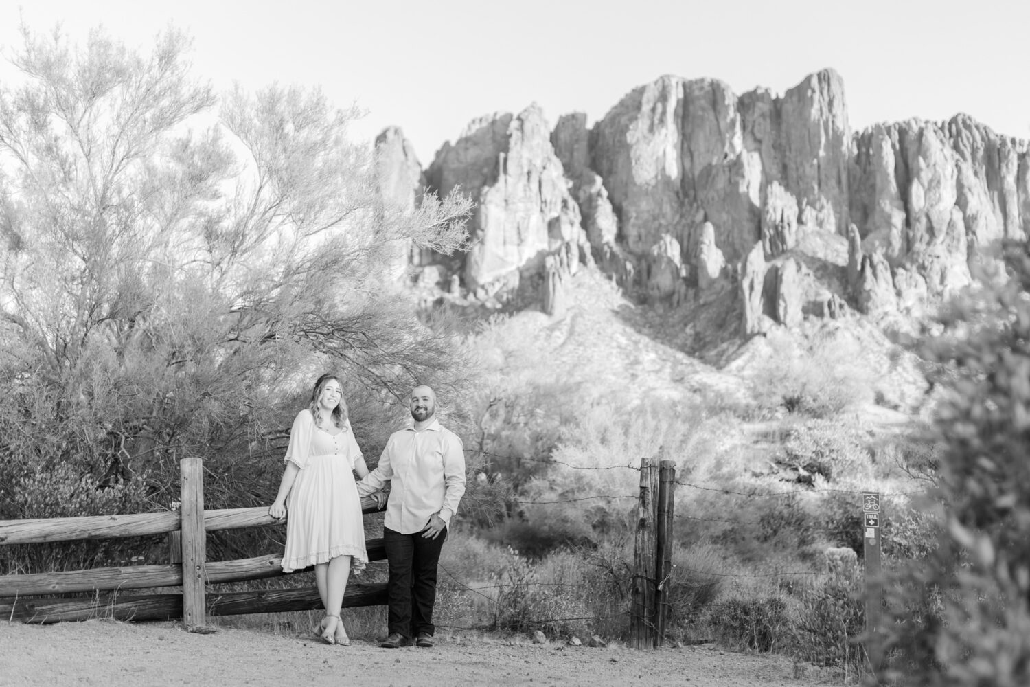 Captivating Graceful Engagement Phoenix Wedding Photographer