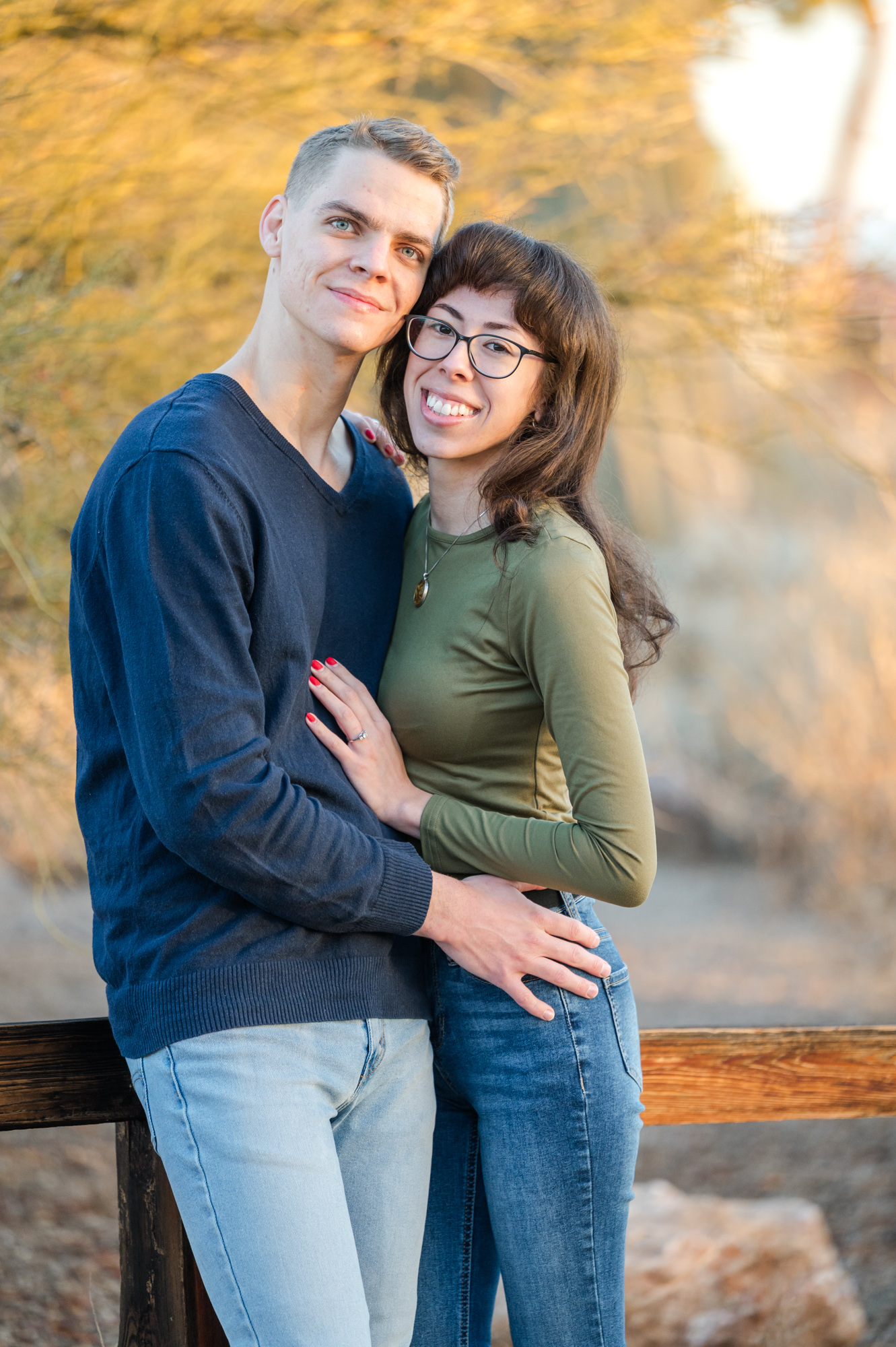 Graceful Engagement Session Desert Botanical Garden Phoenix Wedding Photographer