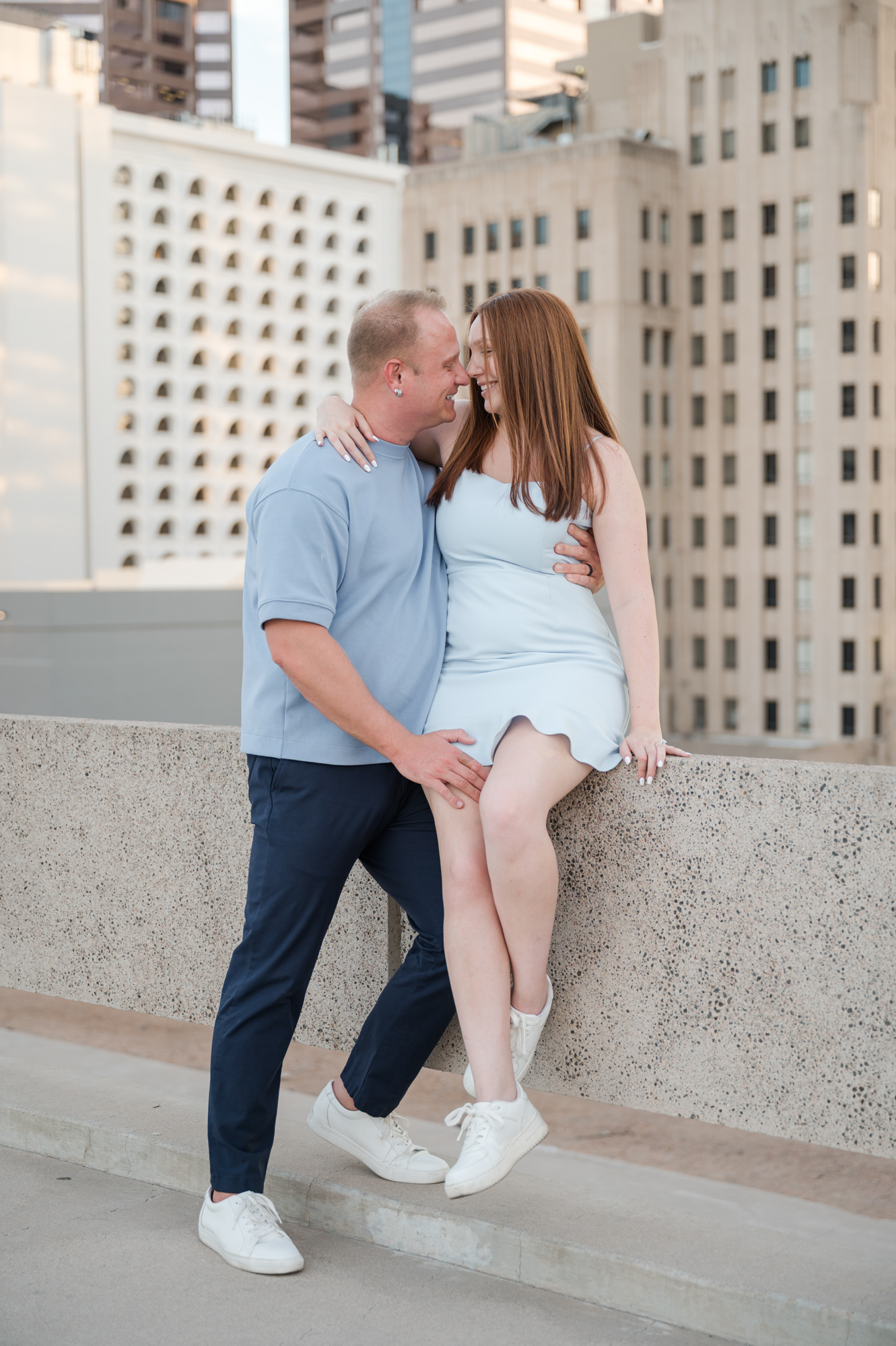 Swanky Timeless Engagement Downtown Phoenix Phoenix Wedding Photographer