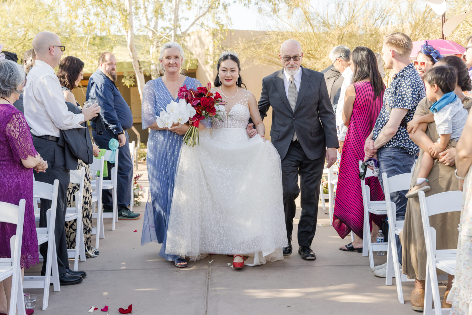 Peaceful Intimate Wedding Desert Botanical Garden Phoenix Wedding Photographer