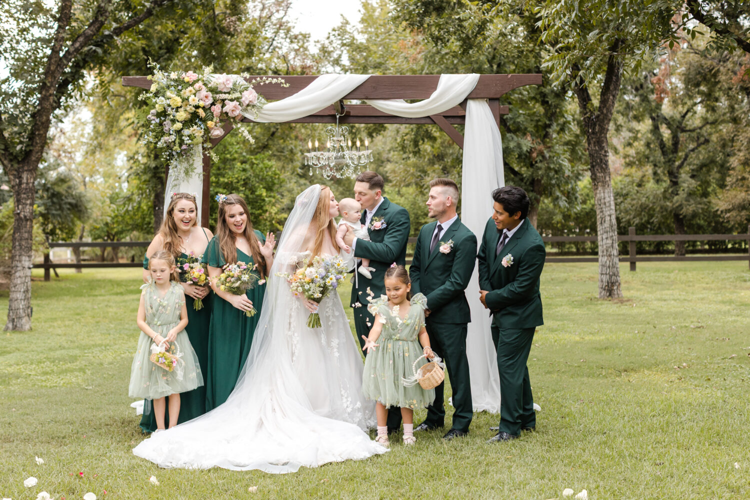 Whimsical Garden Wedding Venue at the Grove Phoenix Wedding Photographer