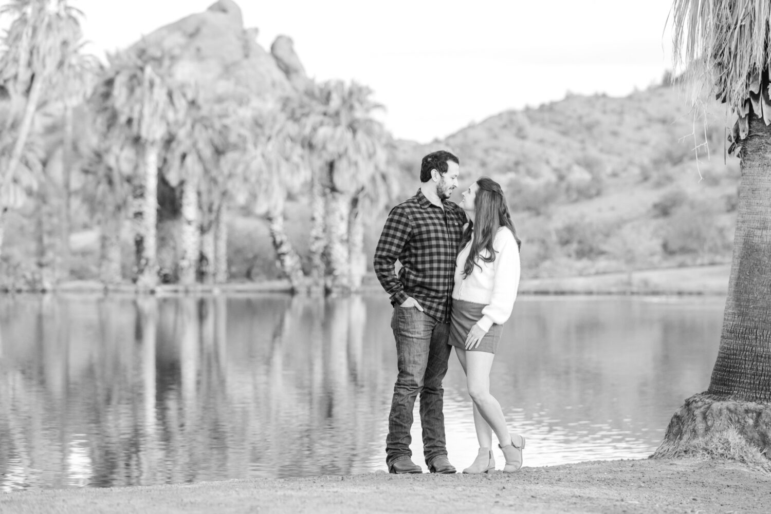 Fun Captivating Engagement Papago Park Phoenix Wedding Photographer