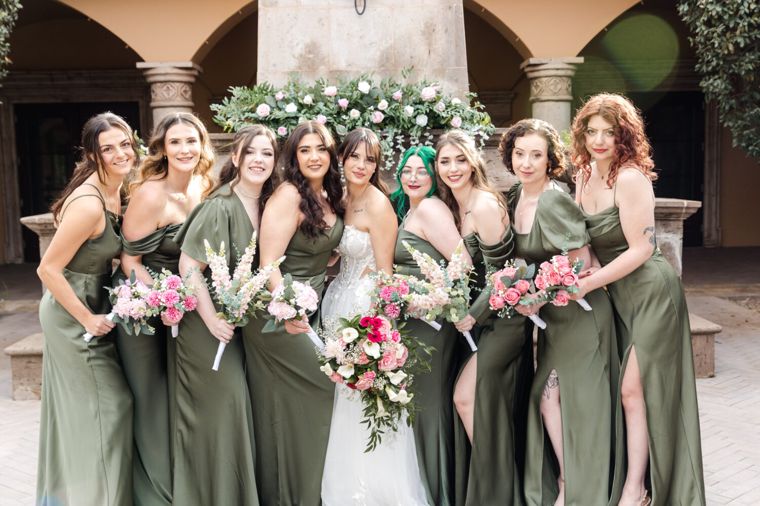 Captivating Elegant Wedding Villa Siena Phoenix Wedding Photographer