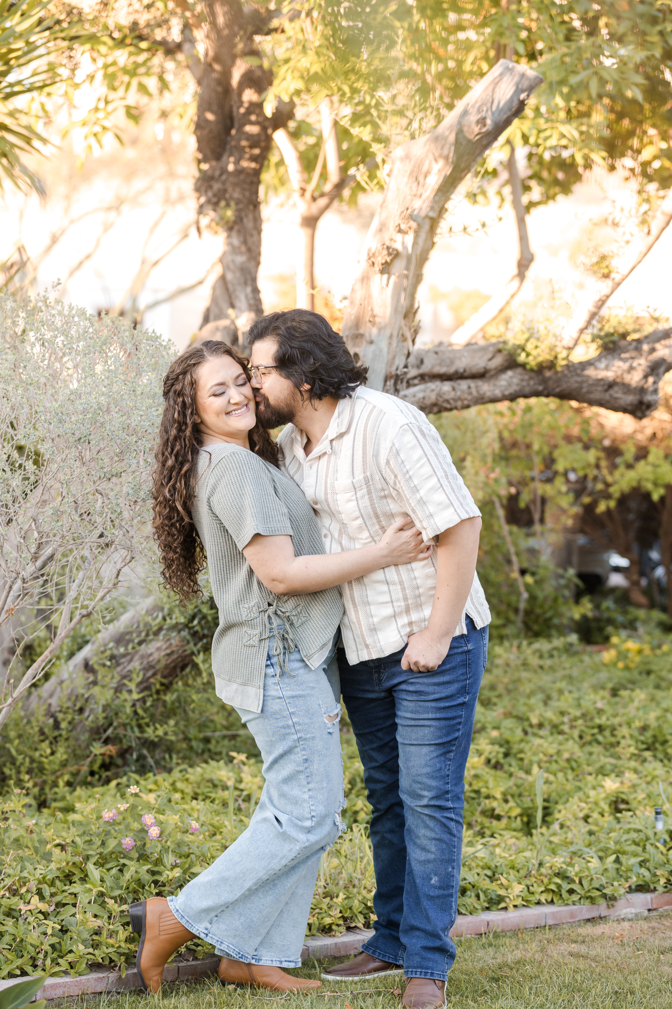 Happy Engagement Session Old Town Scottsdale Scottsdale Wedding Photographer