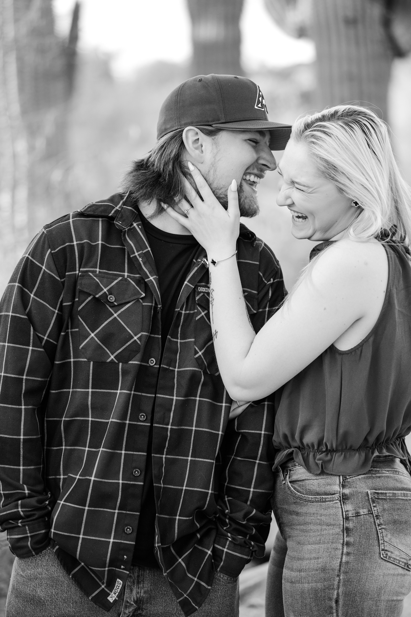 Fun Charming Session Riparian Preserve Arizona Wedding Photographer 