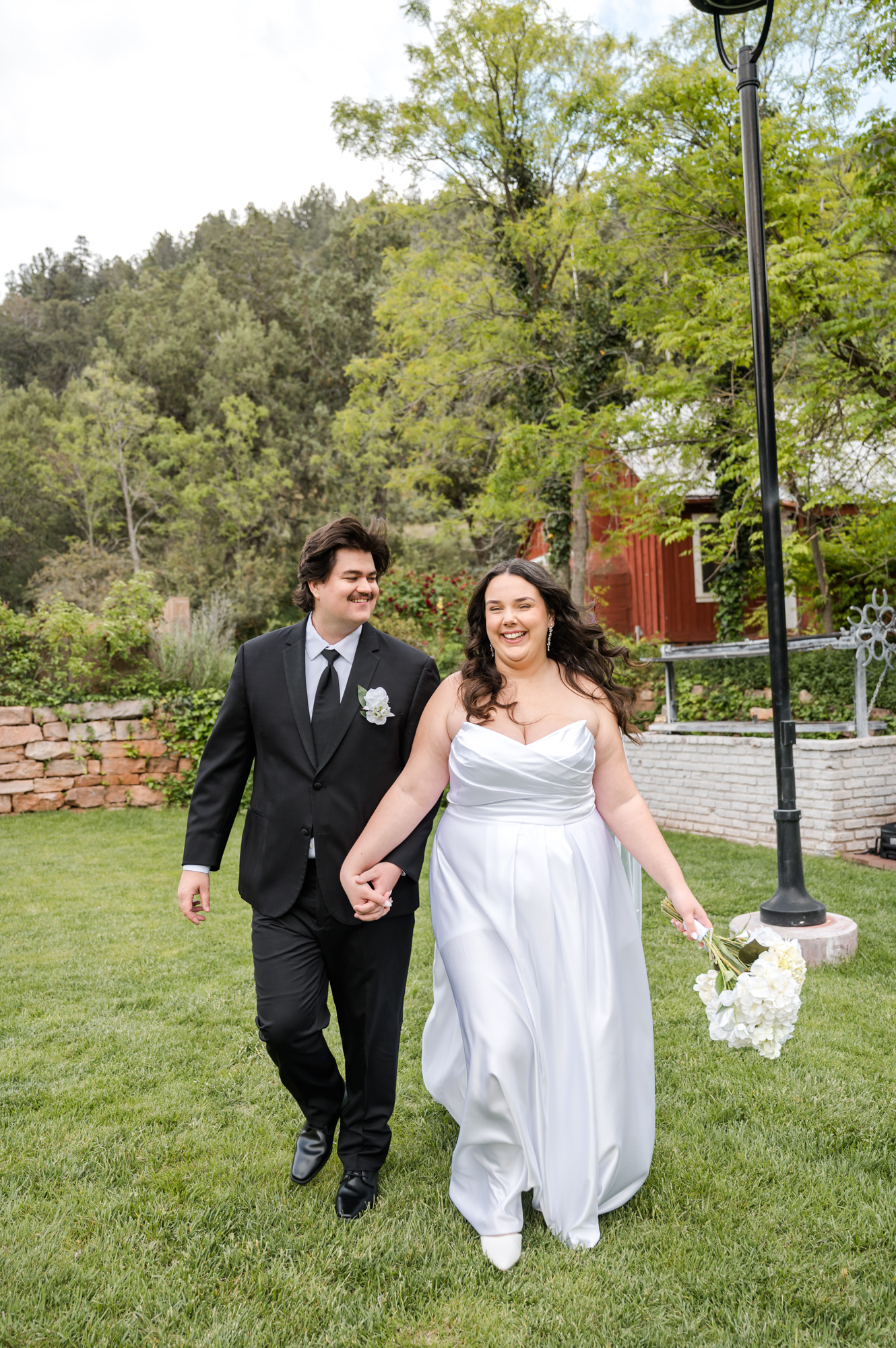 Intimate Breathtaking Wedding Goodfellow Lawn Arizona Wedding Photographer
