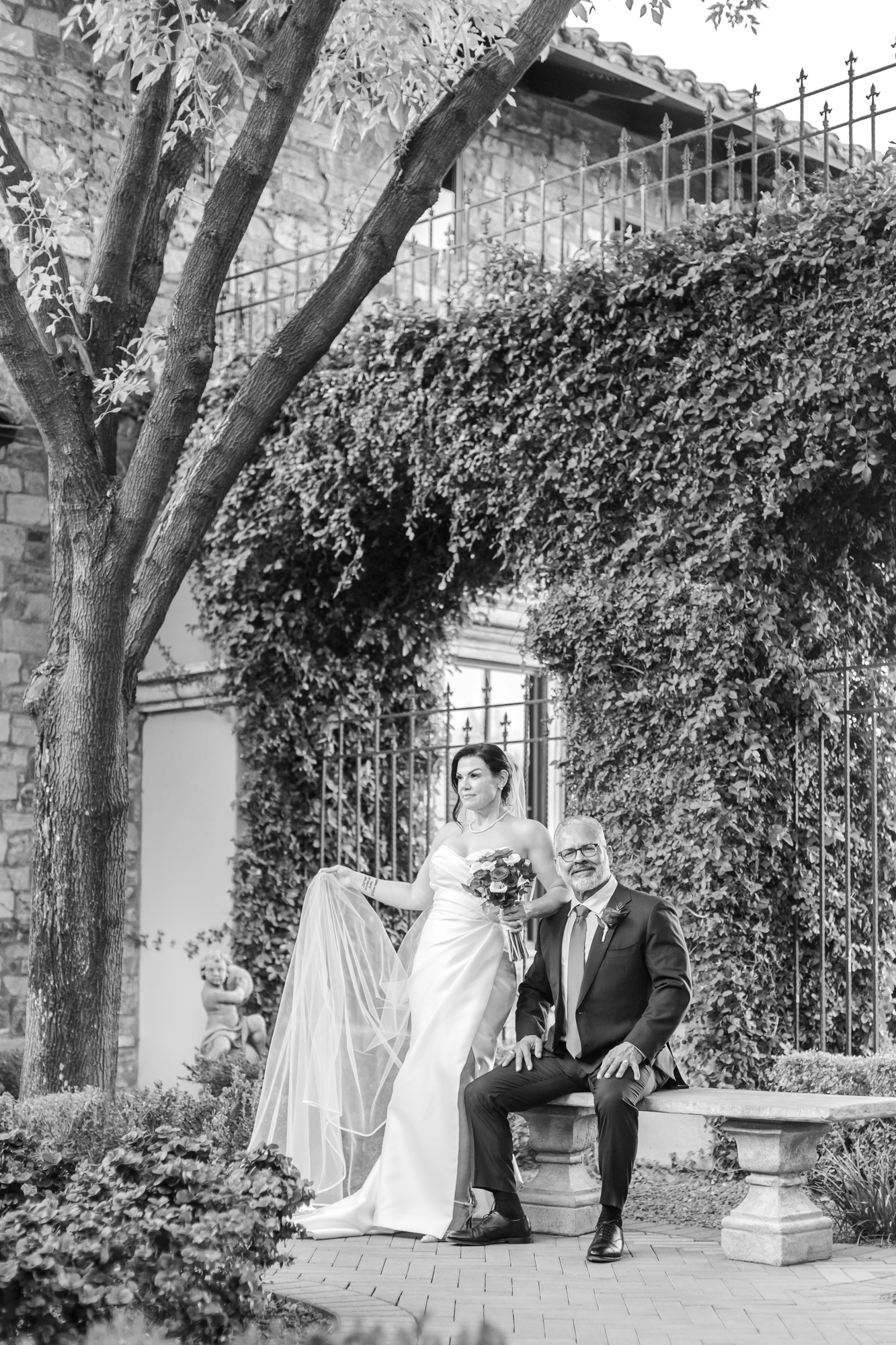 Elegant Classic Wedding Villa Siena Arizona Wedding Photographer