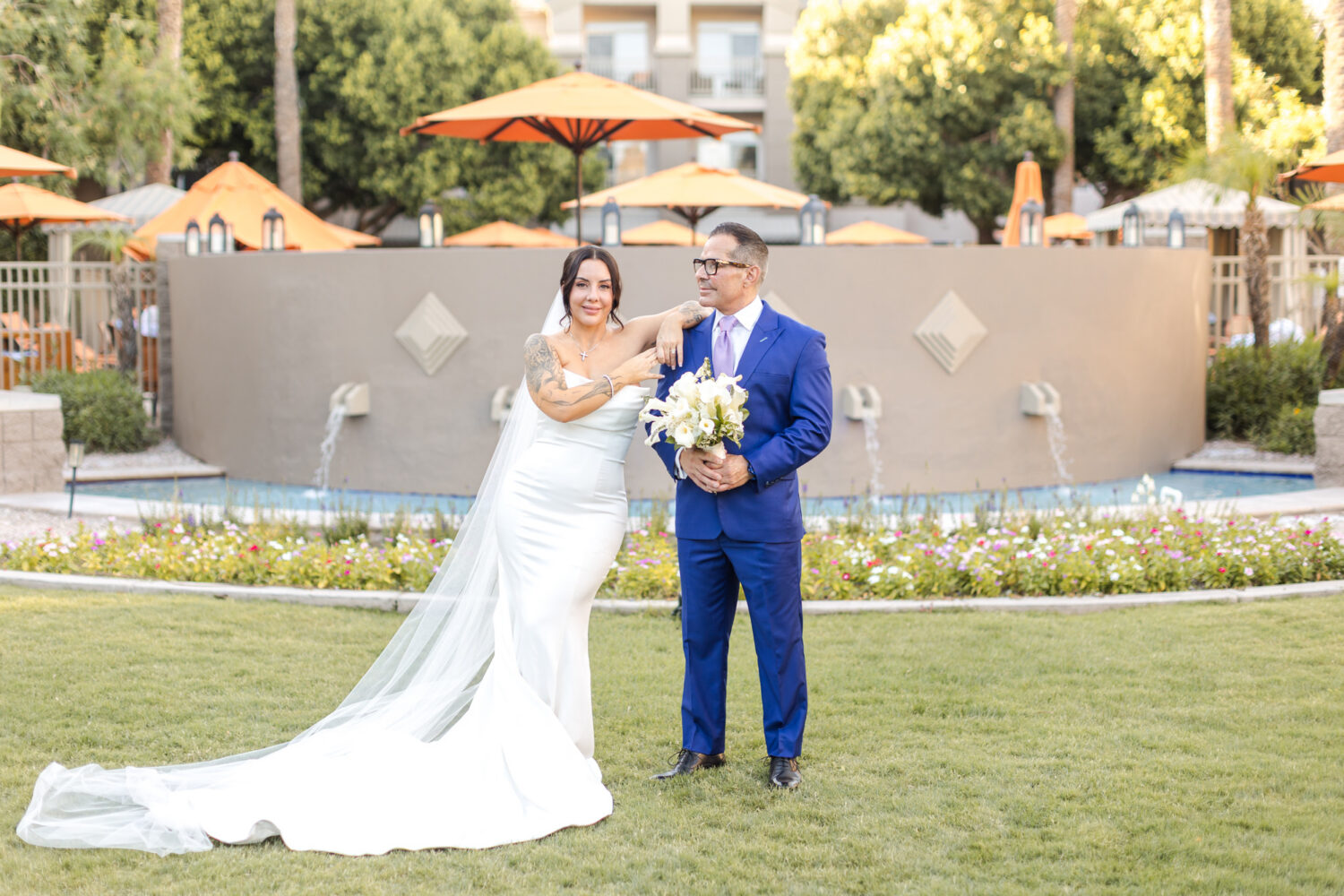 Chique Elegant Wedding Sonesta Suites at Gainey Ranch Arizona Wedding Photographer